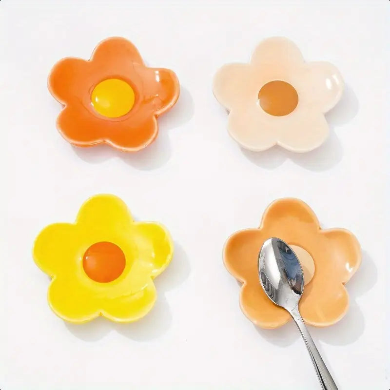 Daisy Spoon Rest-set of 4