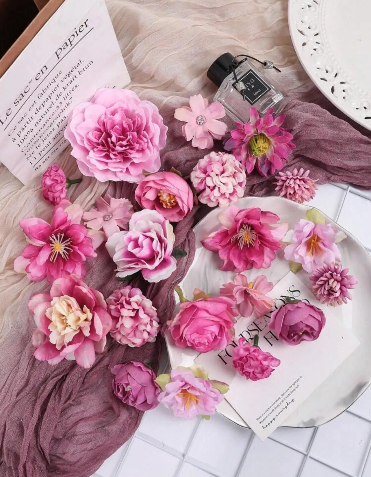 DIY Customized Hanging Flower Backdrop Kit /              Recommend Buying 2 or More Packs - Alligator Rose Co