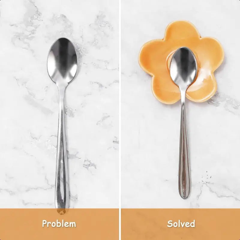 Daisy Spoon Rest-set of 4