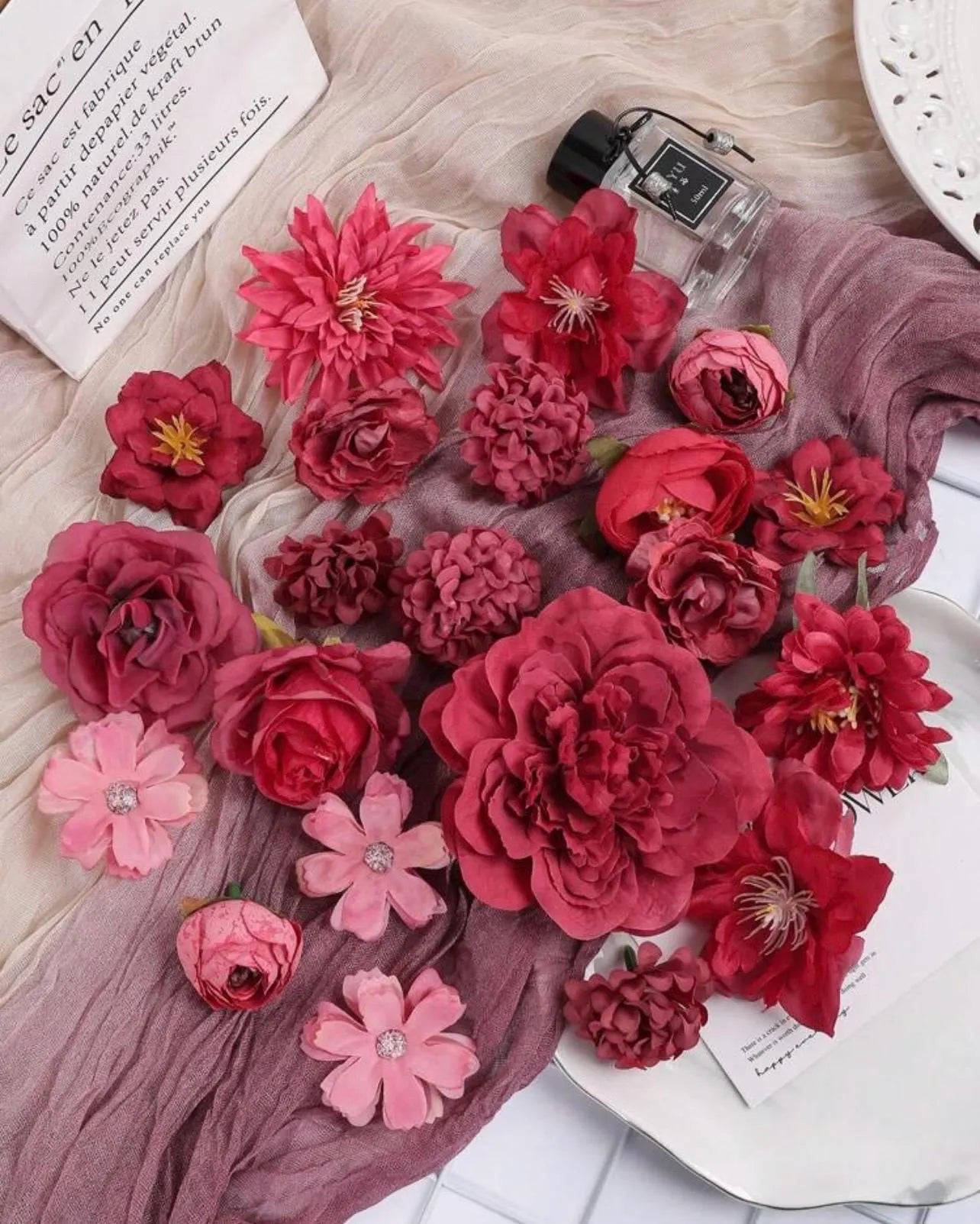 DIY Customized Hanging Flower Backdrop Kit /              Recommend Buying 2 or More Packs - Alligator Rose Co