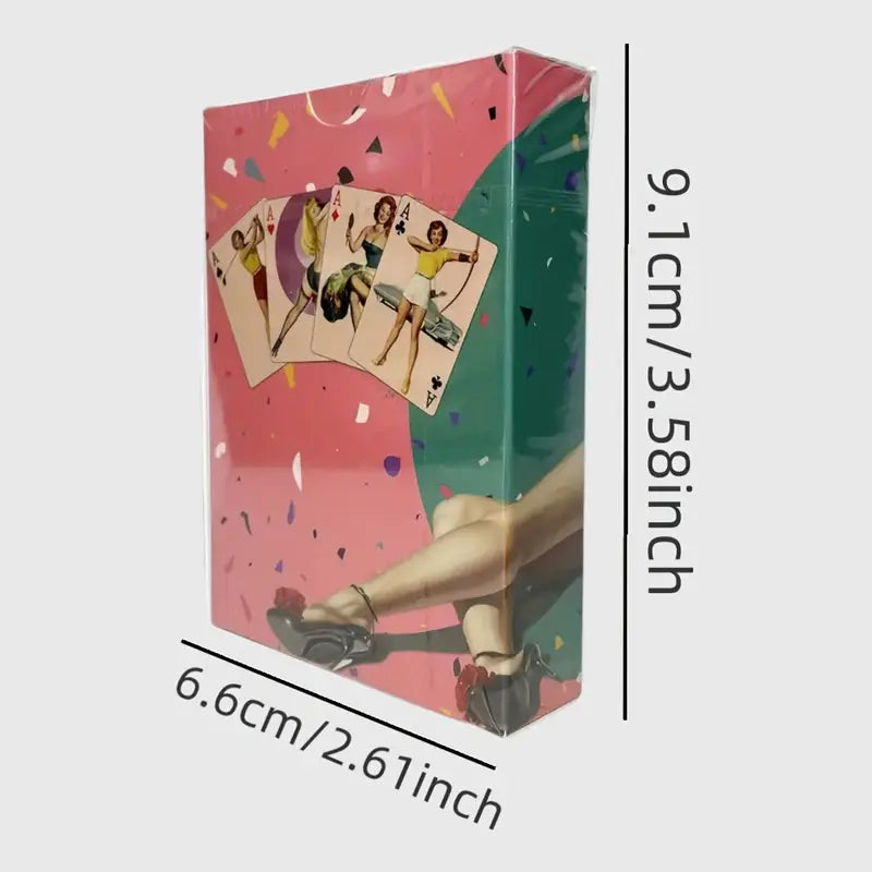 Vintage Pin-Up Playing Cards – Retro 54-Card Deck