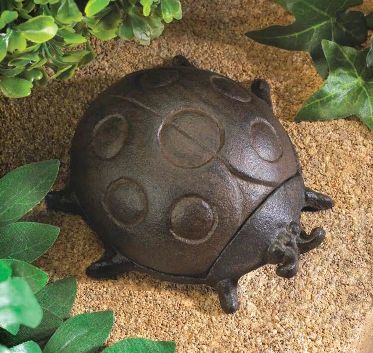 Cast Iron Ladybug Key Hider - Alligator Rose Co