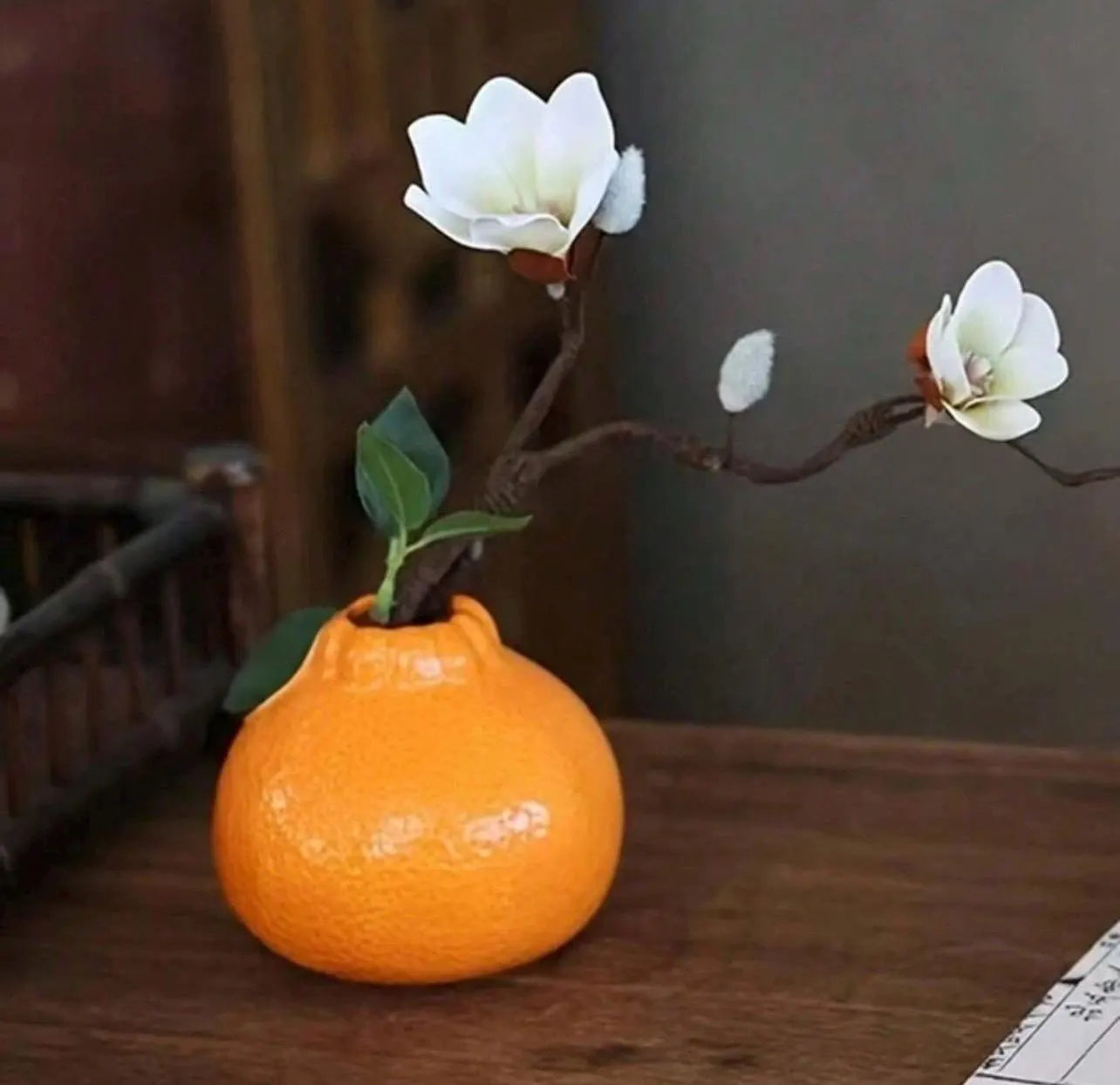 Orange Fruit Mini Vase - Alligator Rose Co