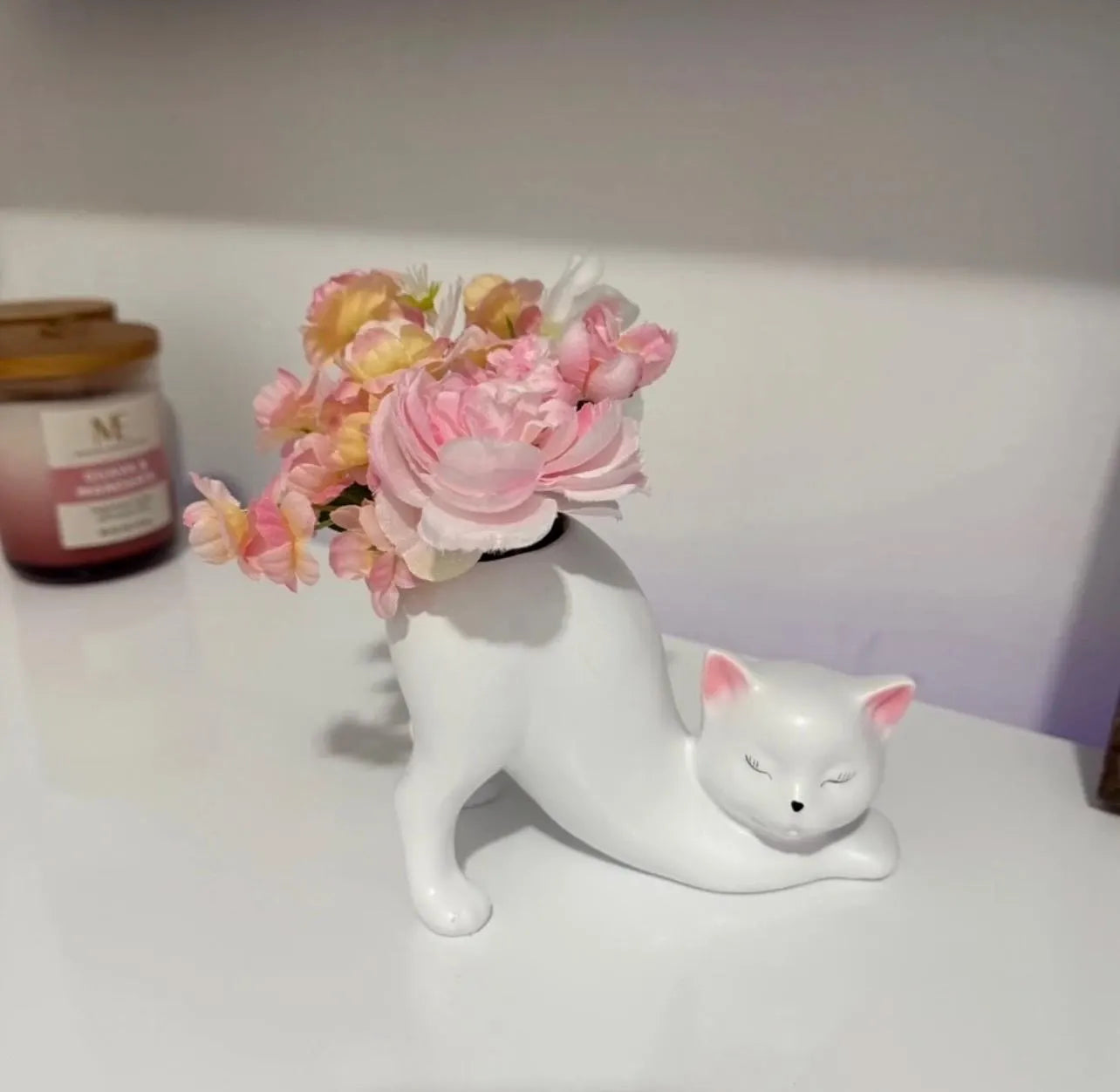 Cat Floral Vase - Alligator Rose Co