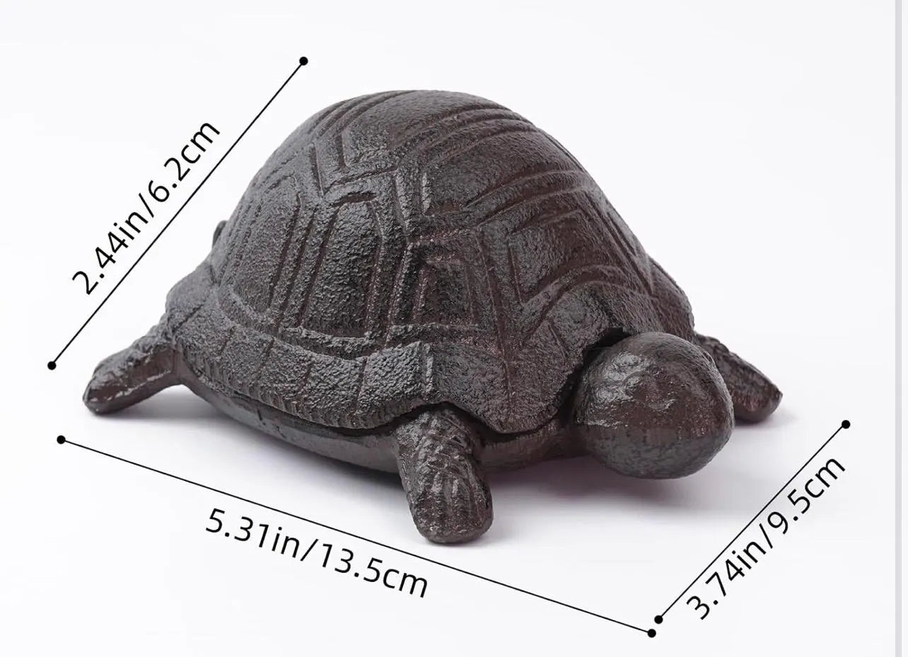 Cast Iron Turtle Key Hider - Alligator Rose Co