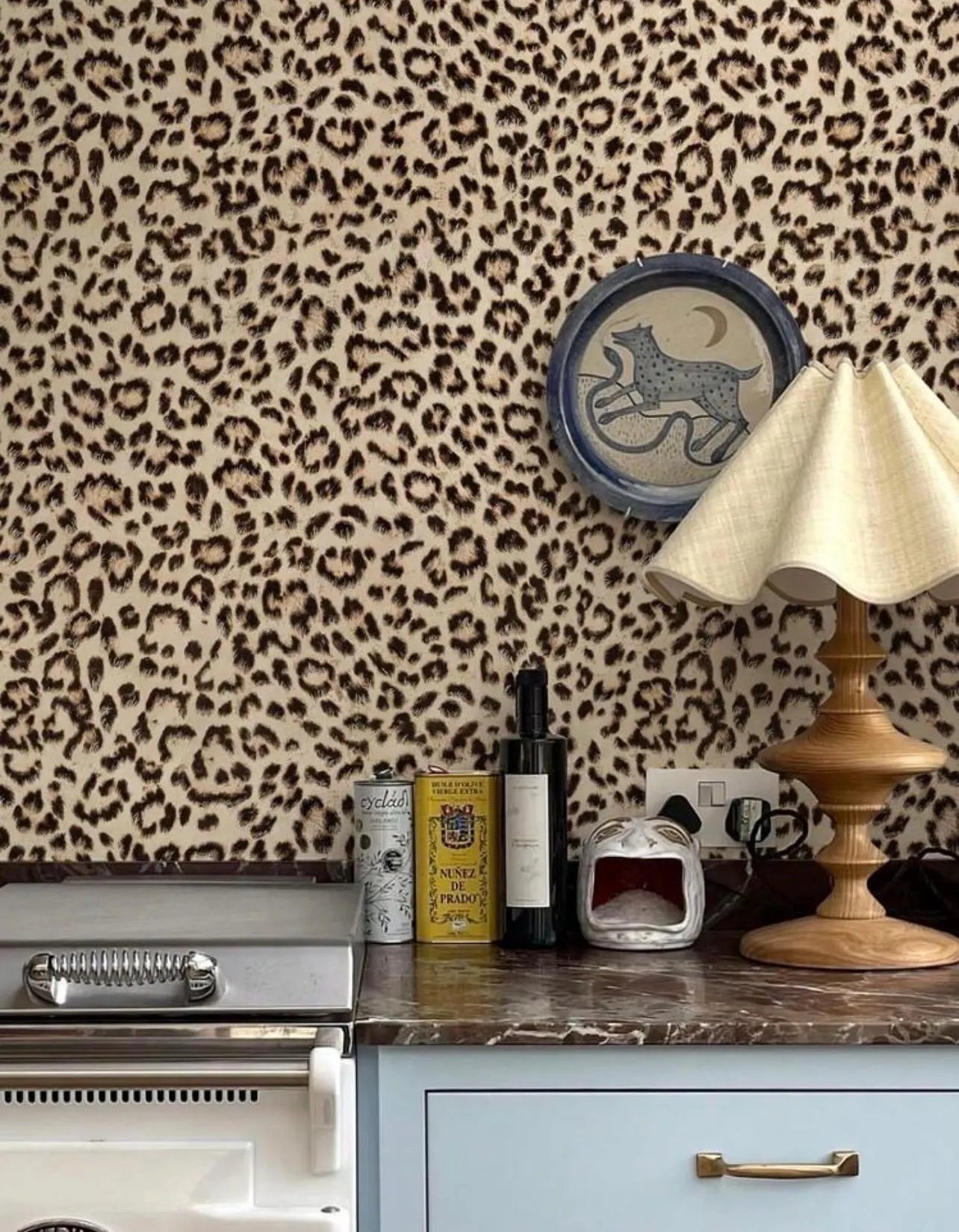 Animal Cheetah Print Peel and Stick Wallpaper Roll - Alligator Rose Co