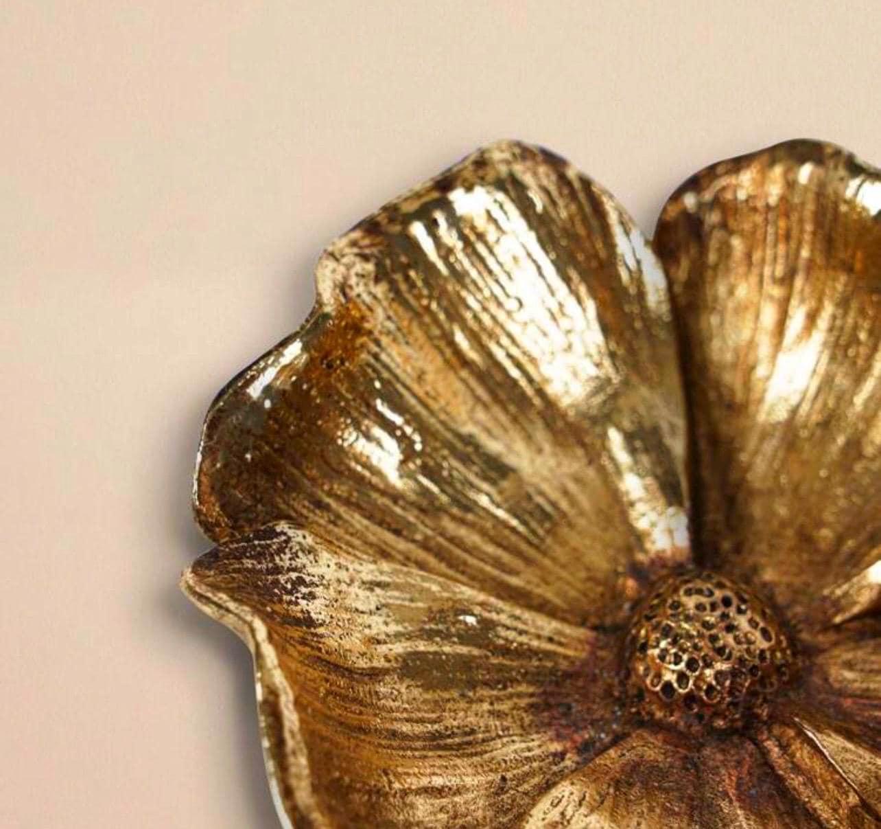 Golden Bronze Bird Trinket Dish - Alligator Rose Co
